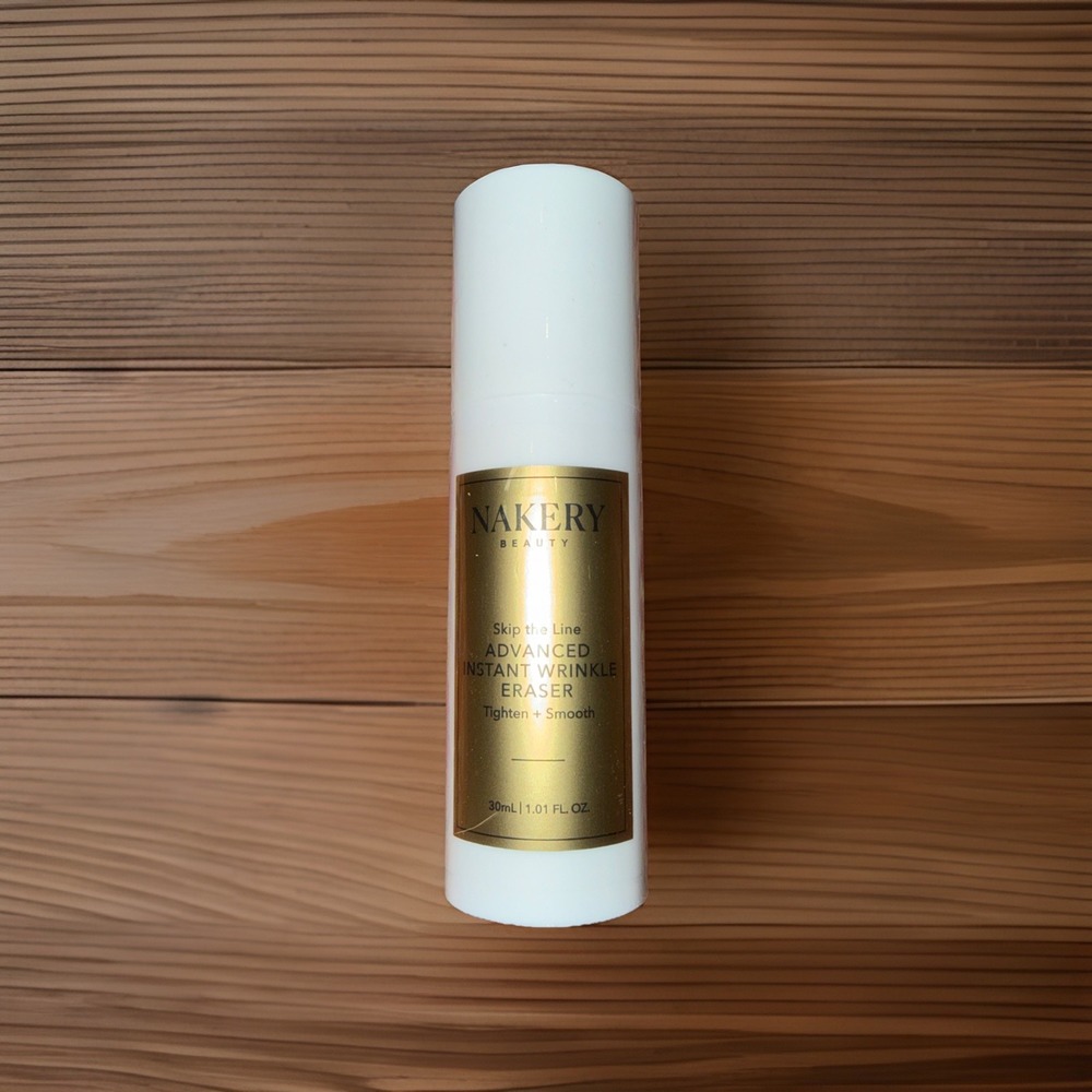 Nakery‎ Beauty Advanced Instant Wrinkle Eraser 1 fl oz New Sealed Skip The Line